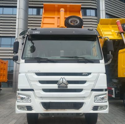 Ontwerp van buisloze banden Gereformeerde HOWO 371HP zware dumptruck met Sinotruk chassis