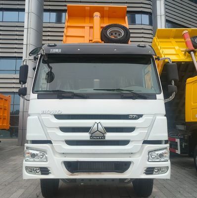 HOWO 371HP zware dumptruck met hydraulisch stuur en ECE-certificering van banden
