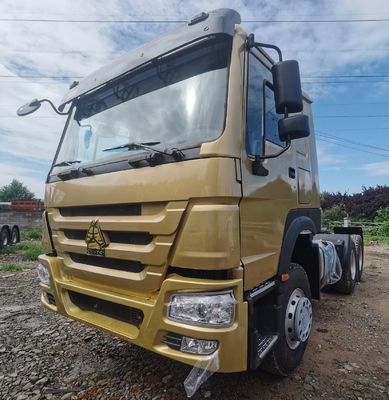 Hoogcapaciteit HOWO Diesel Truck Tractor met 1000L brandstoftank en luchtophangstoel