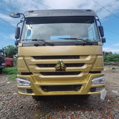 Hydraulisch stuur HOWO Traktortruck met air suspension stoel en 400L brandstoftank