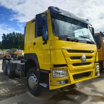 2024 Zware vrachtwagen HOWO 371HP Tractor Gebruikte vrachtwagen voor eenvoudig onderhoud