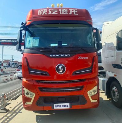 Delong X6000 1000L brandstoftank Gebruikte trekkertruck voor zwaar vervoer