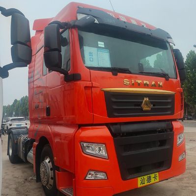 ISO-gecertificeerde Sitrak 4X2 dieseltractor voor bouw- en transportvoertuigen