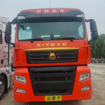 ISO-gecertificeerde Sitrak 4X2 dieseltractor voor bouw- en transportvoertuigen