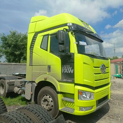 FAW Jiefang J6p420HP Diesel 6X4 zware trekker voor het slepen van een halve aanhangwagen Promotie