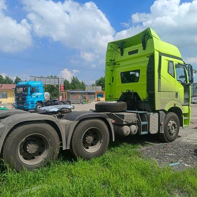 FAW Jiefang J6p420HP Diesel 6X4 zware trekker voor het slepen van een halve aanhangwagen Promotie