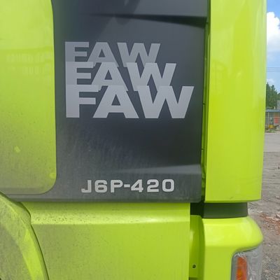 FAW Jiefang J6p420HP Diesel 6X4 zware trekker voor het slepen van een halve aanhangwagen Promotie