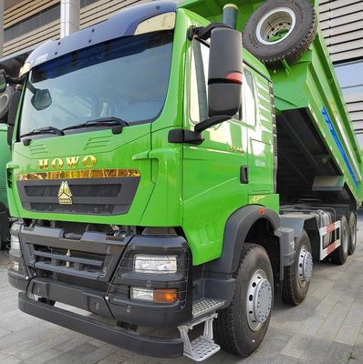 banden HOWO Tx 6X4 8X4 10/12 wielen kantelmotor vrachtwagen mijnbouw dump truck met Hyva Front Lifting