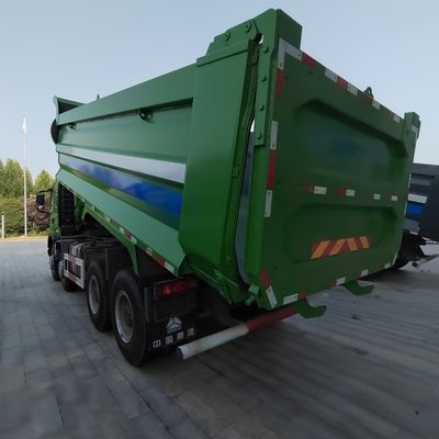 banden HOWO Tx 6X4 8X4 10/12 wielen kantelmotor vrachtwagen mijnbouw dump truck met Hyva Front Lifting