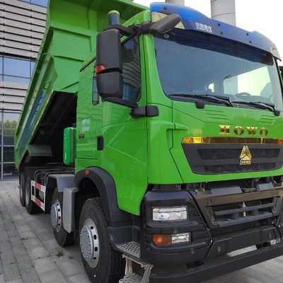 6X4 Dumptruck met handgeschakelde transmissie voor het vervoer van bouwmaterialen