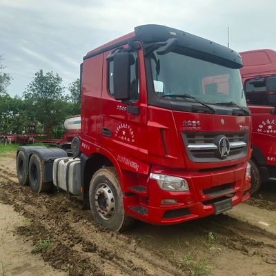 500 pk trekker Beiben 6X4 zware vrachtwagen voor tractievervoer op Sinotruk-chassis