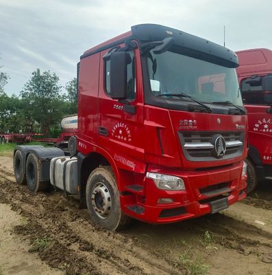 Sinotruk Chassis 6X4 Tractor Transport Truck met hydraulisch stuur met motor