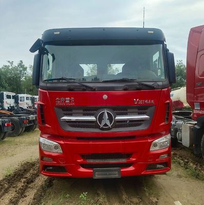 ISO-gecertificeerde Beiben 6x4 trekkervervoertruck met geavanceerd hydraulisch stuursysteem
