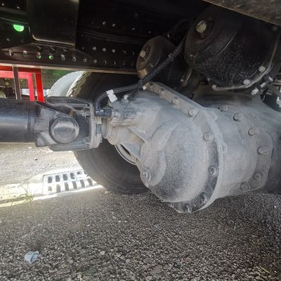 Handgestuurd type Auman Traktortruck met luchtophanging Gebruikt dumptruck model
