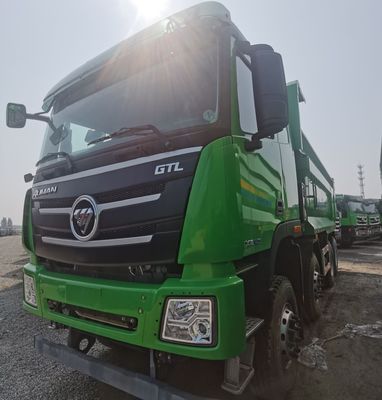 Semi-trailer slepen Foton gebruikte dumper met luchtophanging en zware bouw