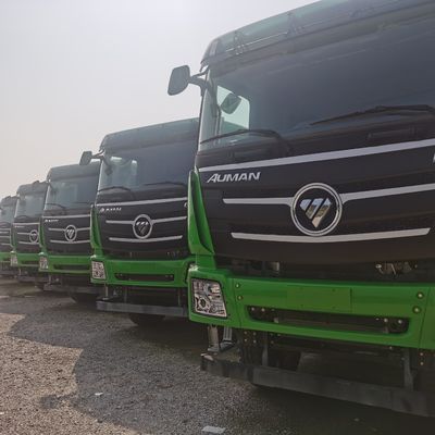 Comfortabele luchtophanging 31-40t handgestuurd Foton dumptruck voor zwaar werk