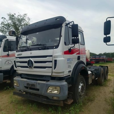 Geavanceerde tractiecontrole Beiben zware vrachtwagen met koolstofstaal vrachtdoos