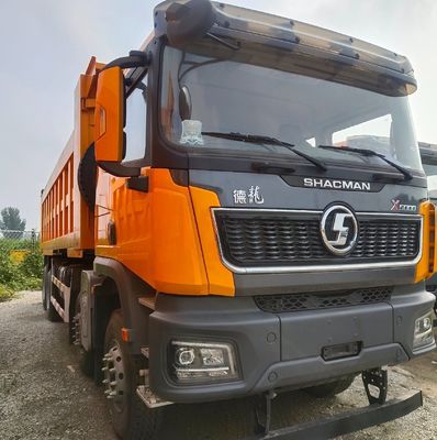 Tubeless Shaanxi Automobile Delong 8X4 12 wiel Mining Transport Dump Truck
