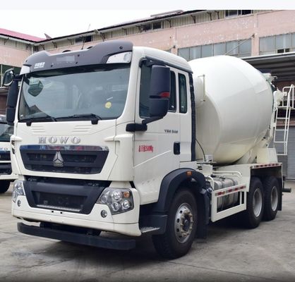 Euro 3 Hydraulische stuurbekrachtiging Betonmixer Truck met aangepaste kleur door Sinotruk