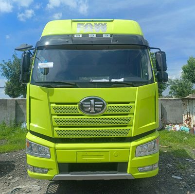 Gebruikte FAW Jiefang J6p420HP Diesel zware vrachtwagen met een capaciteit van 31-40 ton