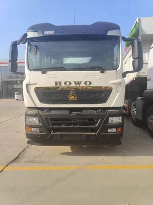 Sinotruk Chassis Hydraulische stuurinrichting Betonmixer met 8 verplaatsingen en 400 pk