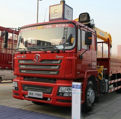 10 ton 12 ton vrachtwagen gemonteerde kraan met opvouwbaar ontwerp en 10245x2496x3450m laadvermogen