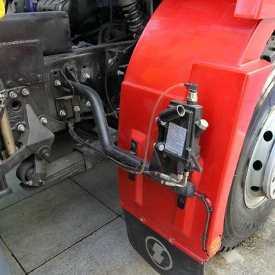 Aanpasbare vouwarm Hydraulische vrachtwagen gemonteerde kraan 12 ton Knuckle Boom Crane