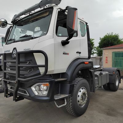 Verkoop HOWO 371HP 6X4 Traktortrucks Gebruikte vrachtvervoertrucks Handgeschakelde transmissie