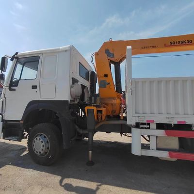 Vingerkraan-grib aanpasbaar 12t-hydraulische boomtruck mobiele bouwmachines