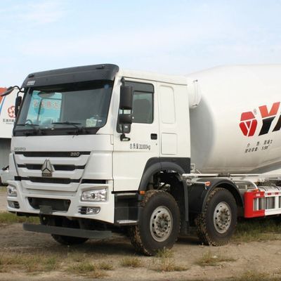 ZZ1257N3647N1 8x4 Gebruikte Sinotruk Truck HOWO 380 HP Betonmixer met hoge duurzaamheid