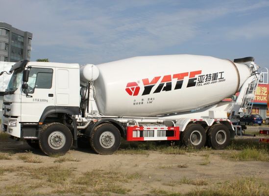 ZZ1257N3647N1 8x4 Gebruikte Sinotruk Truck HOWO 380 HP Betonmixer met hoge duurzaamheid