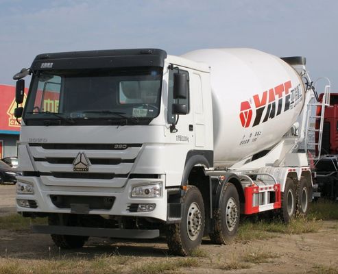 ZZ1257N3647N1 8x4 Gebruikte Sinotruk Truck HOWO 380 HP Betonmixer met hoge duurzaamheid