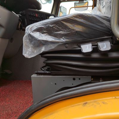 Carbon Steel Cargo Box Krachtige Hydraulische Dump Truck met Sinotruk Chassis 6 maanden