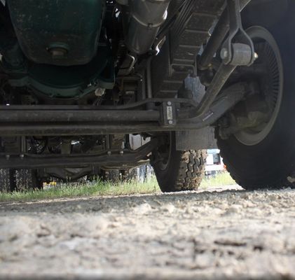 Maximaal paardenvermogen 400 pk zware vrachtwagen met aandrijvingshulp en Sinotruk-chassis