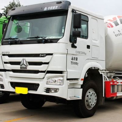 6 maanden Na-verkoopservice Carbon Steel Cargo Box Hydraulisch stuur Cement Truck