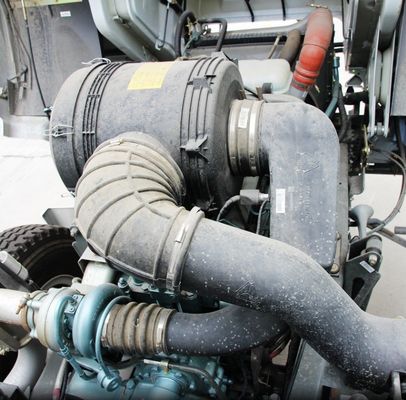 6 maanden Na-verkoopservice Carbon Steel Cargo Box Hydraulisch stuur Cement Truck
