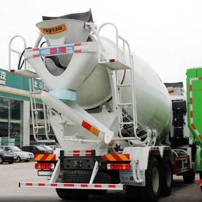 6 maanden Na-verkoopservice Carbon Steel Cargo Box Hydraulisch stuur Cement Truck