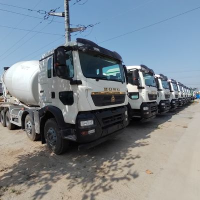 Brandstof Diesel 8m3 6X4 Betonmixer Truck Constructie Pakket Bruto gewicht 8400.000kg
