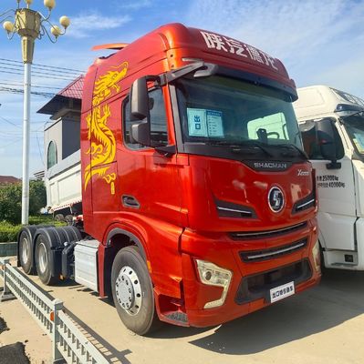 Shaanxi Automobile Delong X6000 Diesel Traction Truck Pakket Bruto gewicht 8800.000kg
