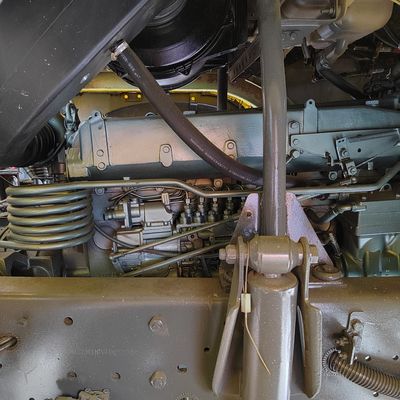 Reifen en hydraulisch stuur Zwaar werkend mijnbouwtransporter 6 maanden Na-verkoopservice
