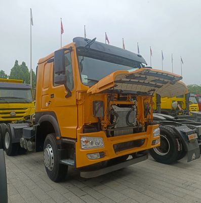 Op maat gemaakte HOWO 371HP dieseltractor voor zwaar vervoer 31-40t laadvermogen