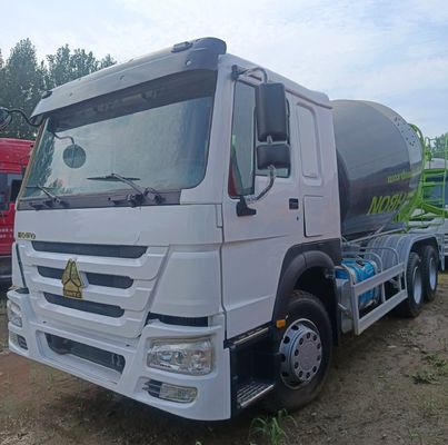 ZZ1257N3647N1 12m3 380 pk zware 6X4 horizontale betonmixer truck voor betaalbare prijzen