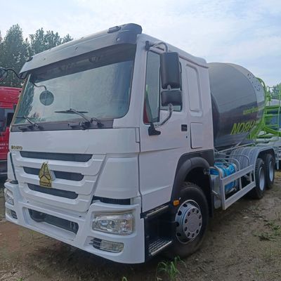 12m3 380 pk zware 6X4 autobetonmengtruck met banden en koolstofstaal vrachtdoos