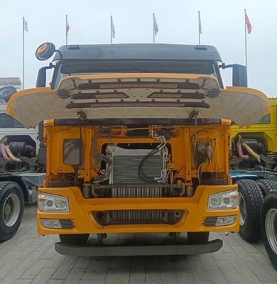 2024 Krachtige tractor met luchtophanging zitplaats buisloze banden design sleephalve aanhangwagen