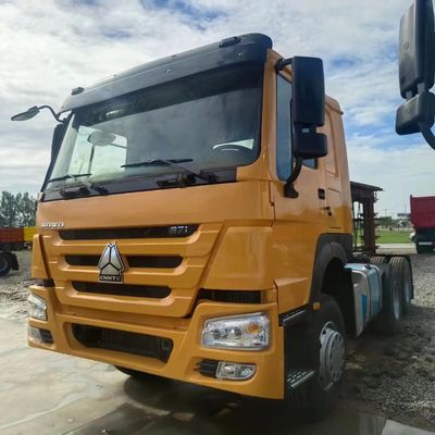 National Heavy Duty Truck Group Haowo Tweedehands Transport Tractor Truck Motor &gt; 8L