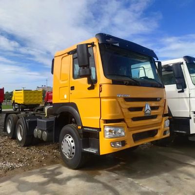 National Heavy Duty Truck Group Haowo Tweedehands Transport Tractor Truck Motor &gt; 8L