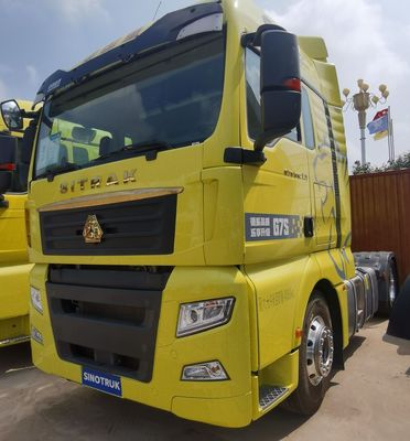 400L brandstoftank en luchtophangingsstoel Sinotruck Traktortruck met gebruikte bestuurdersstoel