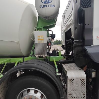 Draagbare cementmengtruck met hydraulisch stuur en krachtondersteuning