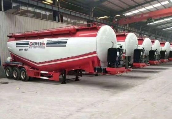Semi-trailer voor maïs, pinda's, tarwe, kolen, mineralen, zelfontladen