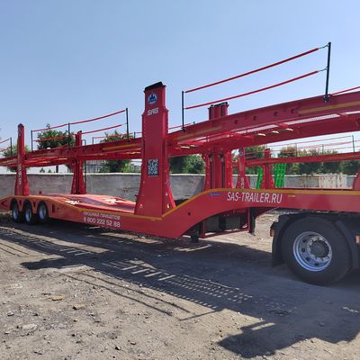 Air Suspension Fuhua Axe Grain Transport Trailer voor op maat gemaakte en zelfdumping